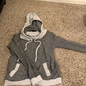 Thin sweatshirt hoodie